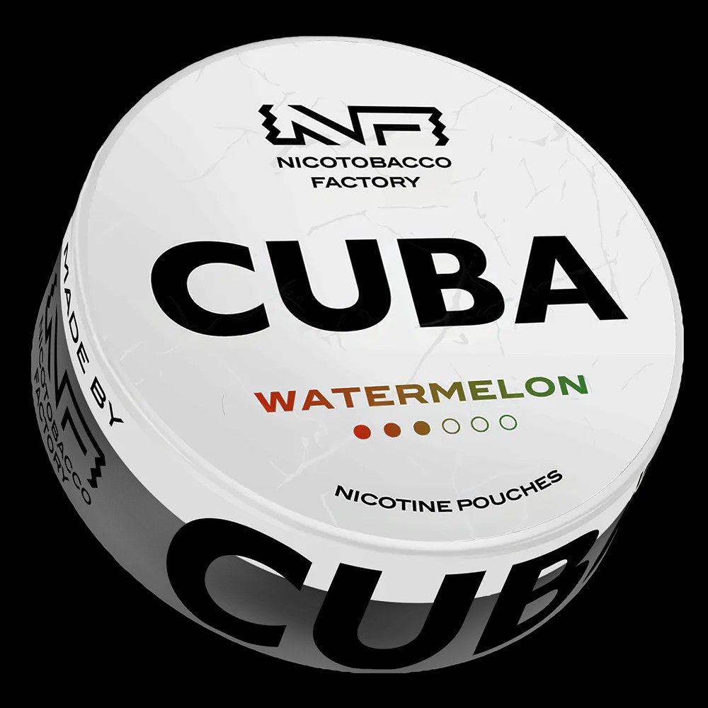 CUBA WHITE 16MG WATERMELON - SNUS