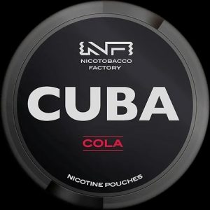 CUBA BLACK 43MG COLA - SNUS