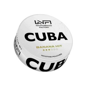 CUBA BLACK 43MG BANANA HIT - SNUS