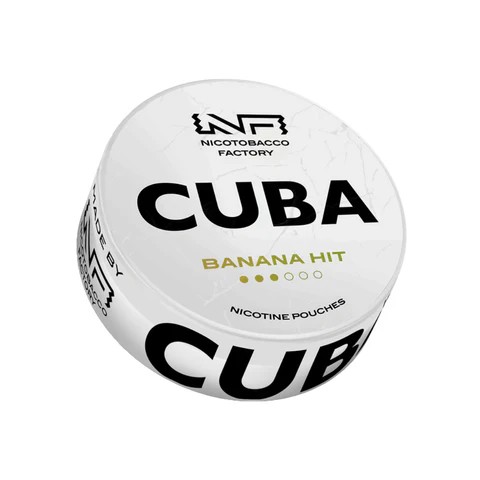 CUBA BLACK 43MG BANANA HIT - SNUS