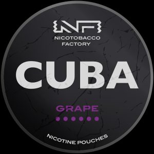 CUBA BLACK 43MG GRAPE - SNUS