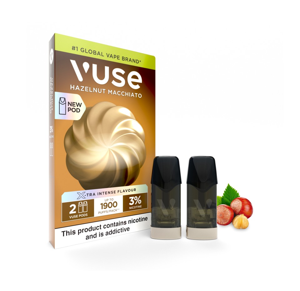VUSE DISPO REP POD 2K PUFFS/PACK 2's 3% HZNT MCHTO
