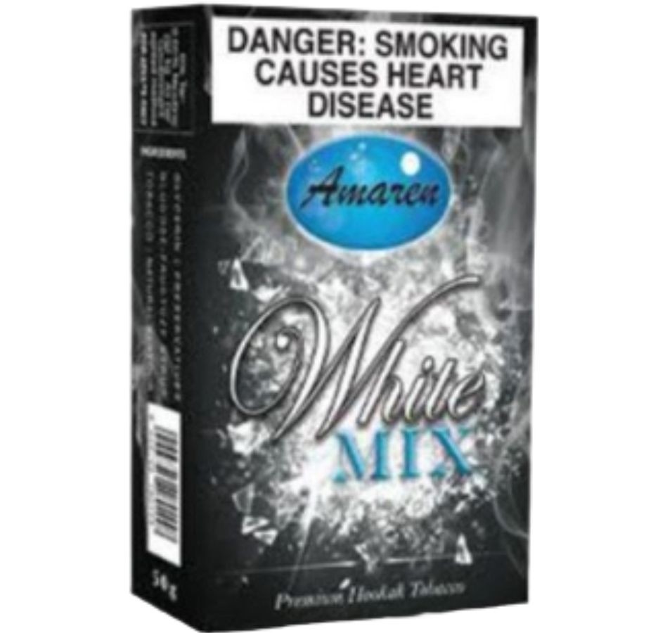 HOOKAH FLAVOUR 50G (WHITE MIX) AMAREN