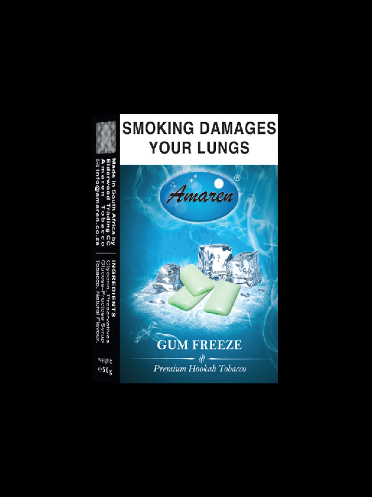 HOOKAH FLAVOUR 50G (GUM FREEZE) AMAREN