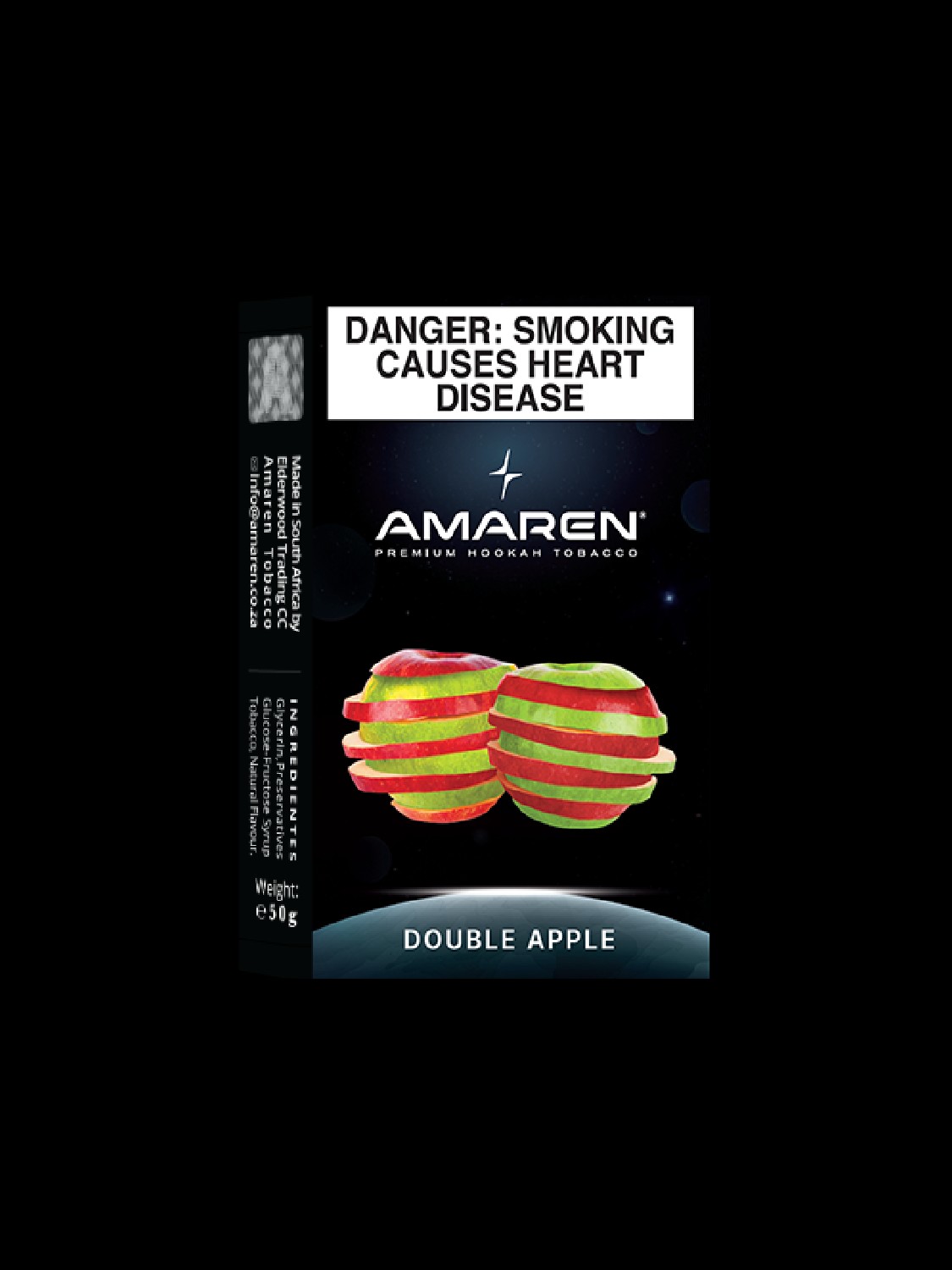 HOOKAH FLAVOUR 50G (TWO/DOUBLE APPLE) AMAREN