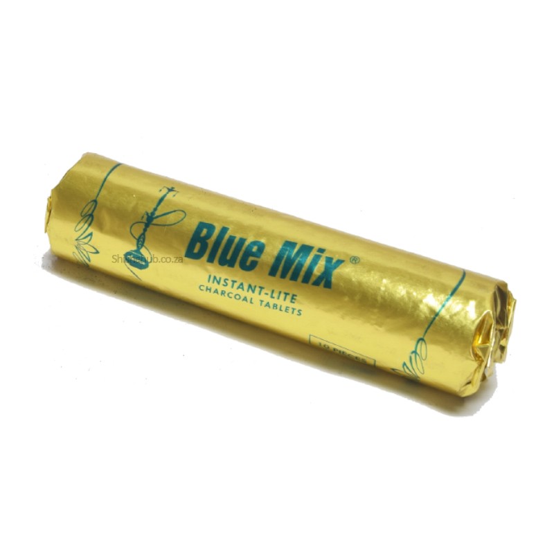HOOKAH CHARCOAL ROUND TABLETS 10s BLUEMIX