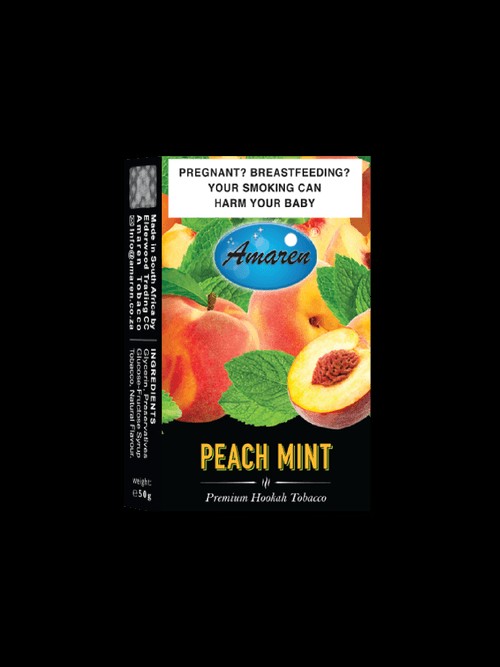 HOOKAH FLAVOUR 50G (PEACH MINT) AMAREN