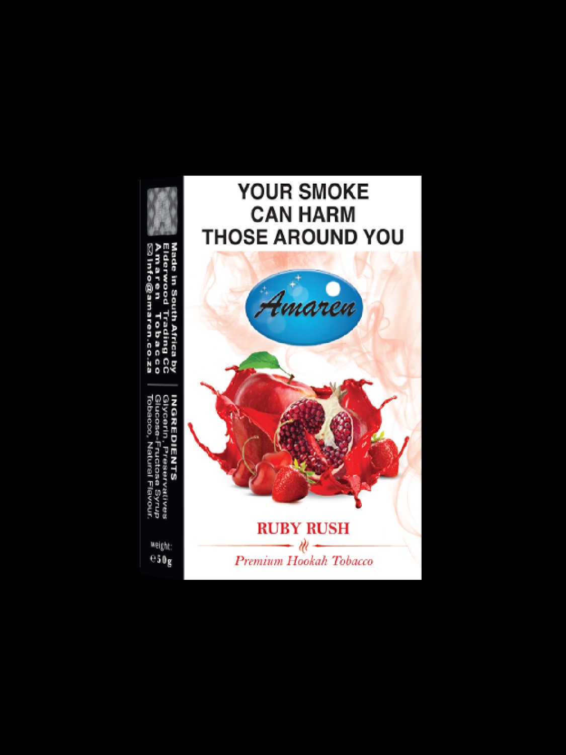 HOOKAH FLAVOUR 50G (RUBY RUSH) AMAREN