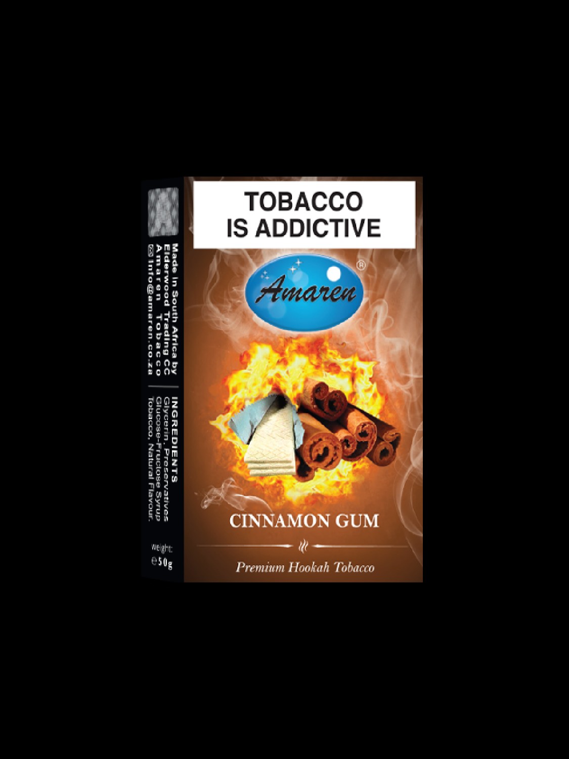HOOKAH FLAVOUR 50G (CINNAMON GUM) AMAREN