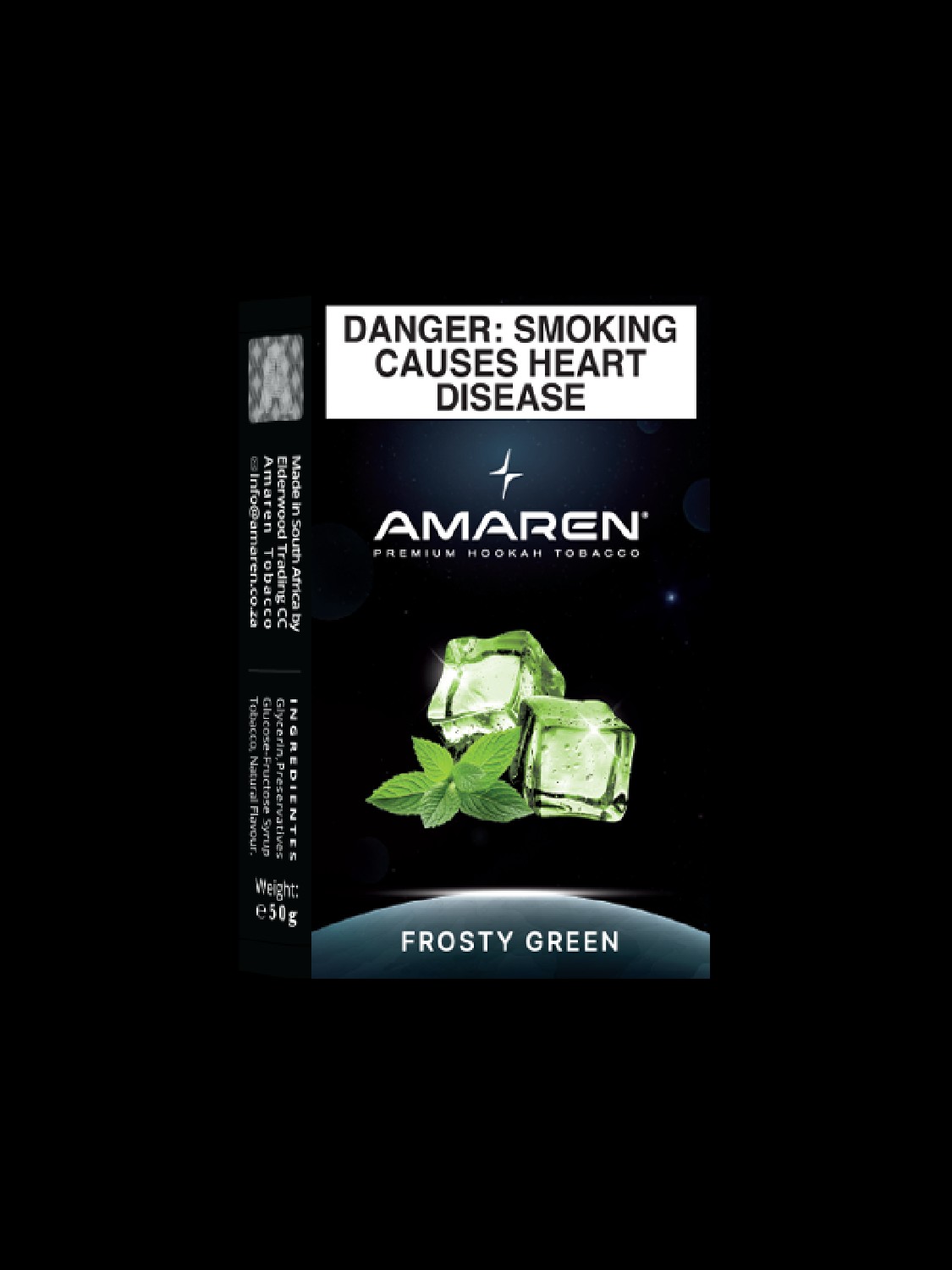 HOOKAH FLAVOUR 50G (FROSTY GREEN) AMAREN