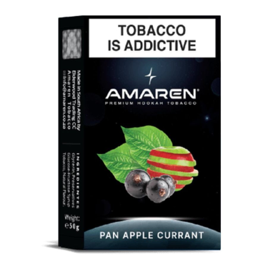 HOOKAH FLAVOUR 50G (PAN APPLE CURRANT) AMAREN