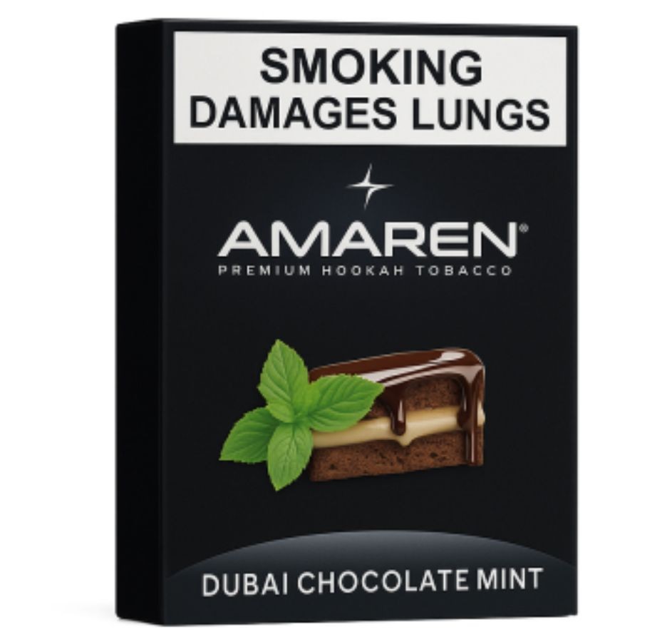 HOOKAH FLAVOUR 50G (DUBAI CHOCOLATE MINT) AMAREN