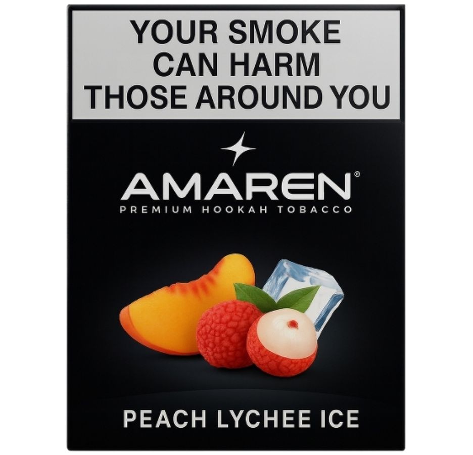 HOOKAH FLAVOUR 50G (PEACH LYCHEE ICE) AMAREN