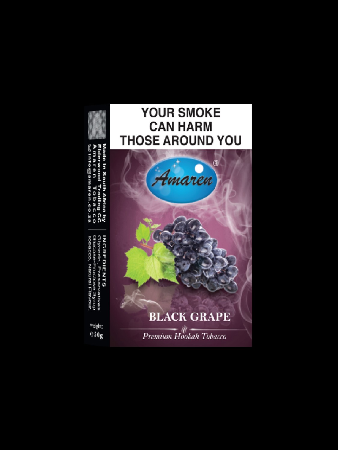 HOOKAH FLAVOUR 50G (BLACK GRAPE) AMAREN