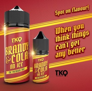TKO SALT/MTL SHOT 30ML - LOCAL (BRANDY & COLA ICE)