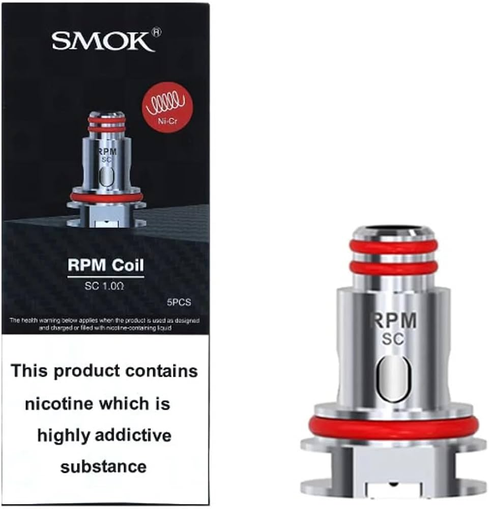 SMOK RPM REPLACEMENT COILS SC 1.0OHM (PACK-1)