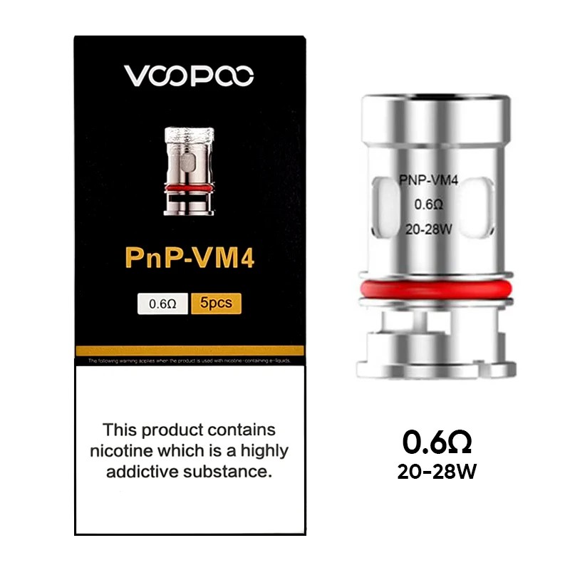 VOOPOO PNP-VM4 COIL 0.6OHM (PACK-1)