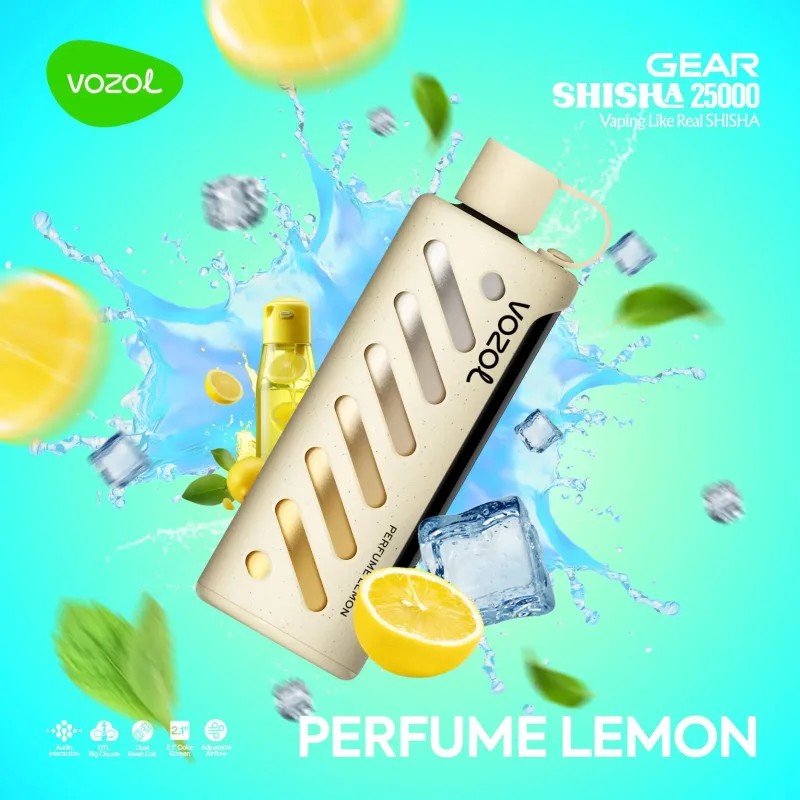 VOZOL DTL GEAR 25K PERFUME LEMON