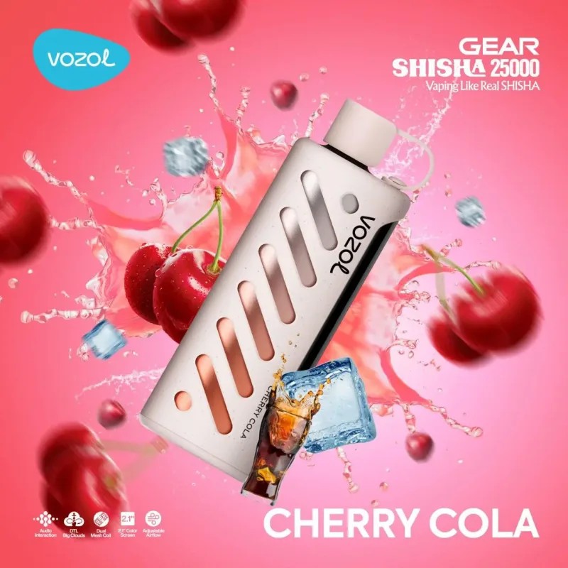 VOZOL DTL GEAR 25K CHERRY COLA