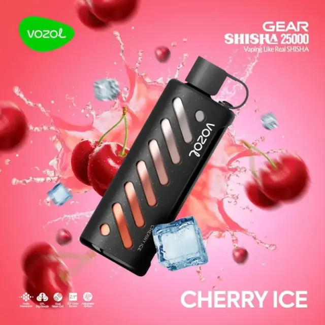 VOZOL DTL GEAR 25K CHERRY ICE