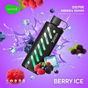 VOZOL DTL GEAR 25K BERRY ICE