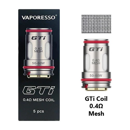VAPORESSO GTI D-MESH COIL 0.4OHM (50-60W) (PACK-1)