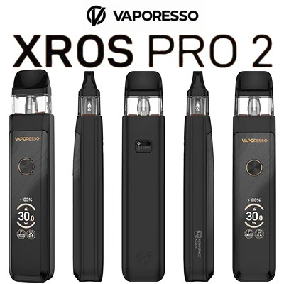 VAPORESSO XROS PRO 2 POD KIT - GLITTERING BLACK