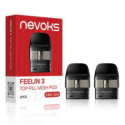 NEVOKS FEELING 3 MESH REP POD 0.8OHM (PACK-1)