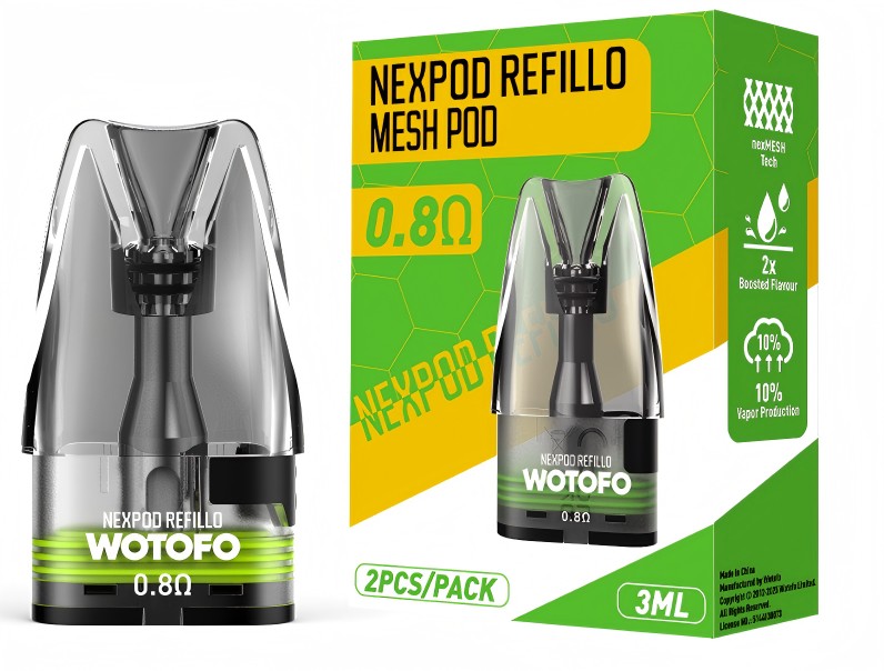 WOTOFO NEXPOD REFILLO MESH POD 0.8OHM (PACK-1)