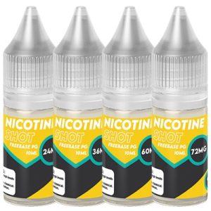FREE BASE NIC SHOT PG 60MG (5MG) 10ML MOLECULE 9