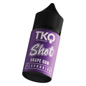 TKO SALT/MTL SHOT 30ML - LOCAL (GRAPE GUM)