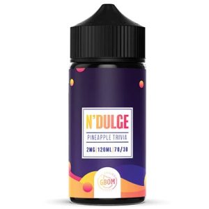GBOM N'DULGE 120ML LONG FILL AROMAS (PNAPLE TRVIA)