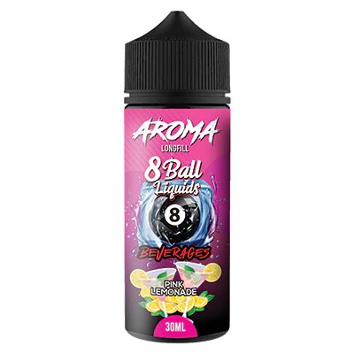 8 BALL LIQUIDS 120ML LONGFILL (PINK LEMONADE)