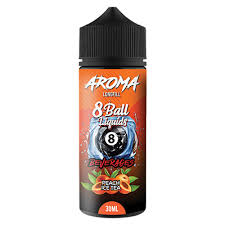 8 BALL LIQUIDS 120ML LONGFILL (PEACH ICE TEA)