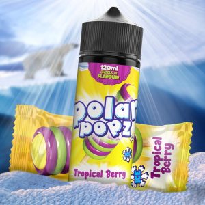 POLAR POPZ 120ML TROPICAL BERRY LONG FILL