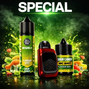BEWOLK COMBO (3PCS) - SOUR CANDY FLAVOR SHOT 35MG