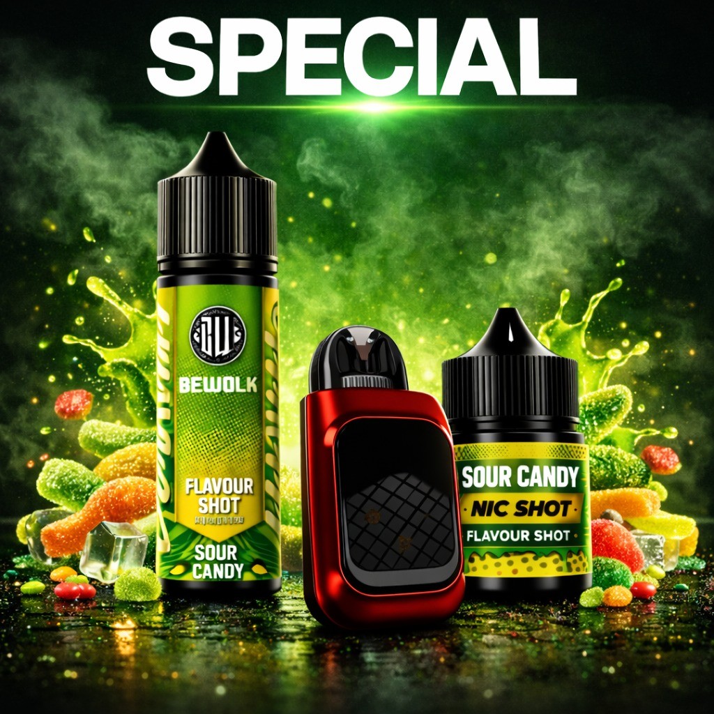 BEWOLK COMBO (3PCS) - SOUR CANDY FLAVOR SHOT 35MG
