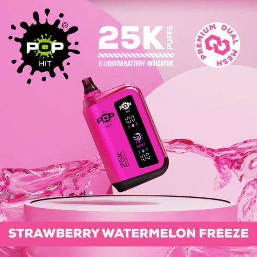 POP HIT 25K STRAWBERRY WATERMELON FREEZE