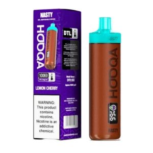 NASTY HOOQA DTL 10K LEMON CHERRY