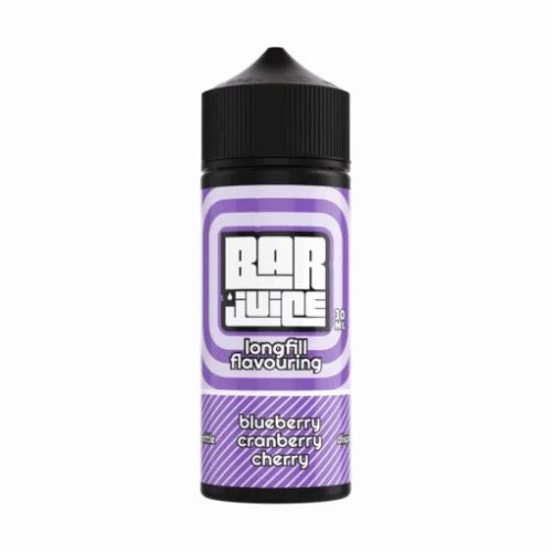 BAR JUICE 120ML LONG FILL (BLUEBERRY CRANBERRY CHERRY)