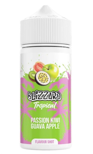 BLIZZARD 120ML LONGFILL AROMA (PASSION KIWI GUAVA APPLE)