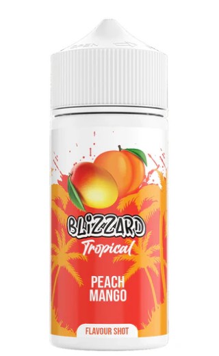 BLIZZARD 120ML LONGFILL AROMA (PEACH MANGO)