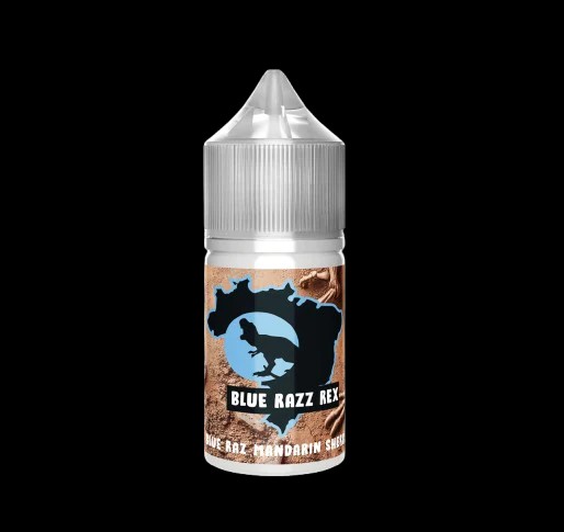 SOLT N/S 30ML FOSSIL FUEL (BLUE RAZZ REX)