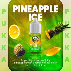 PUKKA JUICE SHORT FL 30ML (25MG) PINEAPPLE ICE