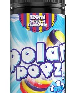 POLAR POPZ 120ML PASSION RASP PINEAPPLE LONG FILL