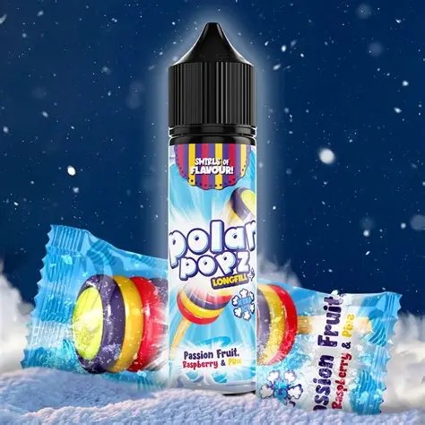 POLAR POPZ 60ML PSSN FRUITT RSPBERY PINE LONG FILL