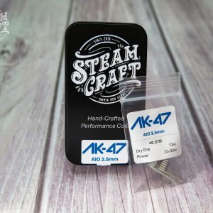 STEAMCRAFT HAND CRAFTED COILS AK47 AIO 2.5MM (2"s)