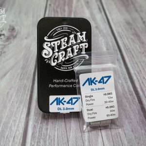 STEAMCRAFT HAND CRAFTED COILS AK47 DL 3.0MM (2"s)