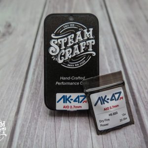 STEAMCRAFT HAND CRAFTED COILS AK47 AIO 2.7MM (2"s)