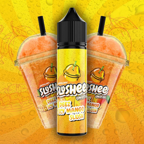 VAPOLOGY 60ML DEEZ ICY MANGE SLUSHEE LONG FILL